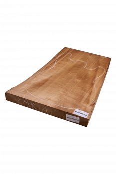 Preview: Body Ahorn leicht geriegelt A, 1-tlg., Caramel, Einzelstück #043